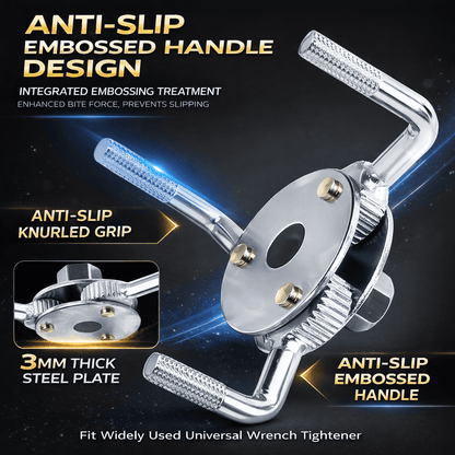 Chiave regolabile a 3 griffe per filtro dell’olio