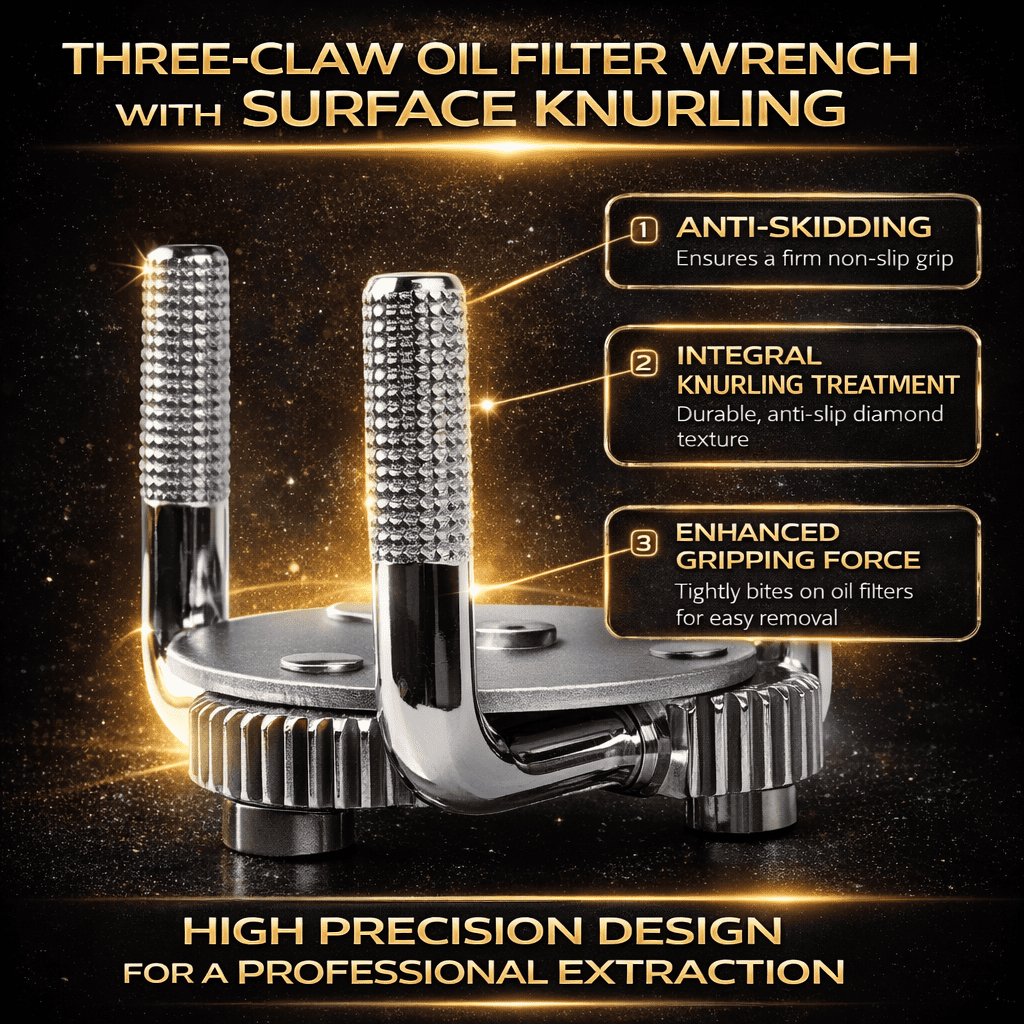 Chiave regolabile a 3 griffe per filtro dell’olio