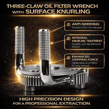 Chiave regolabile a 3 griffe per filtro dell’olio