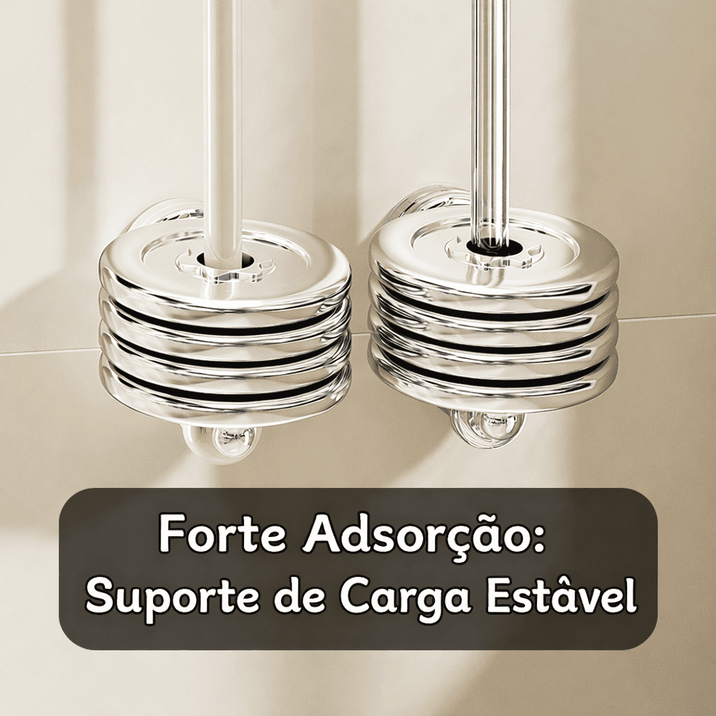 Asta appendiabiti multifunzione a ventosa