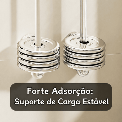 Asta appendiabiti multifunzione a ventosa