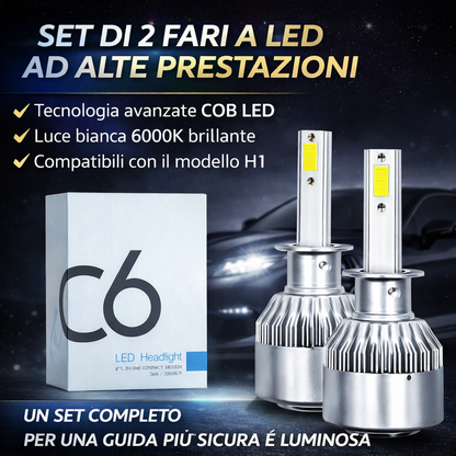 Set di lampadine a LED per fari dell’auto