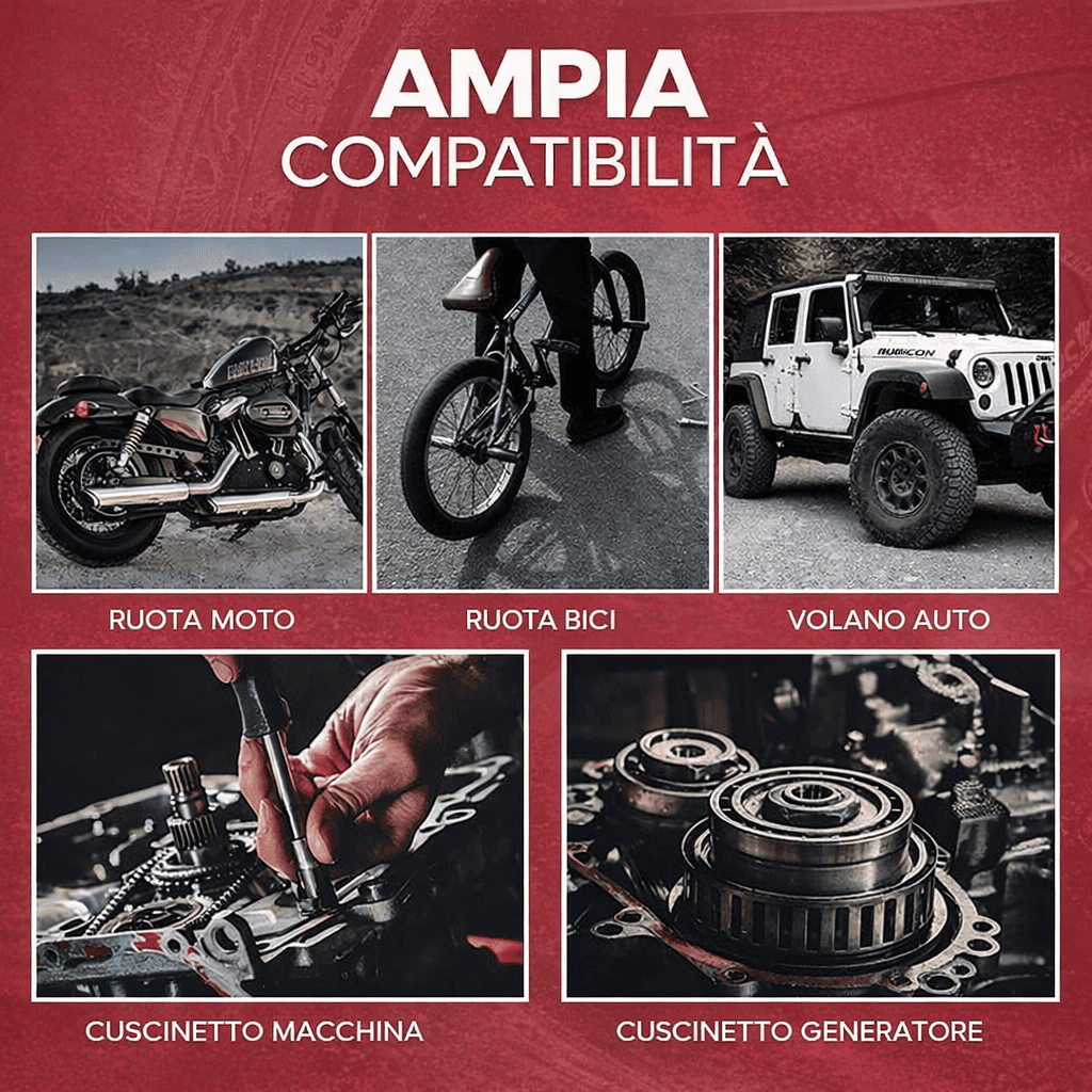 Separatore per cuscinetti a 3 griffe