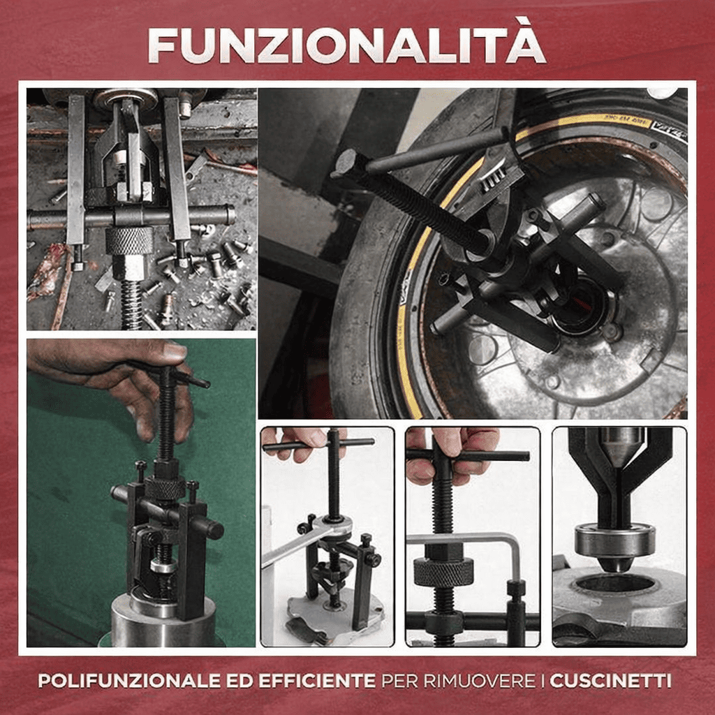 Separatore per cuscinetti a 3 griffe