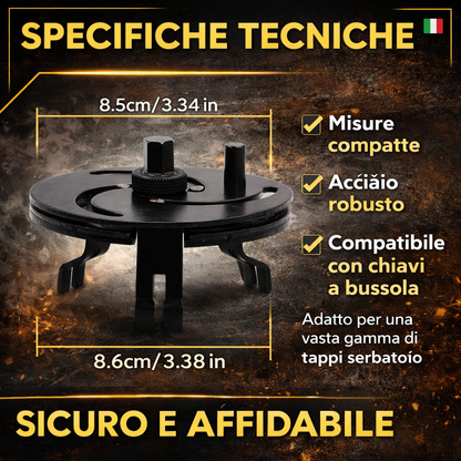 Utensile per tappo serbatoio carburante