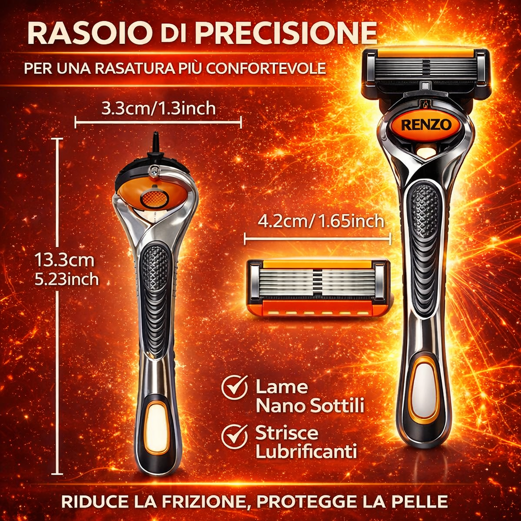 Set di rasoi da uomo