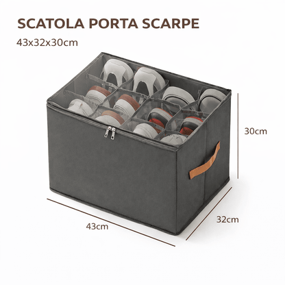 Organizer pieghevole per scarpe