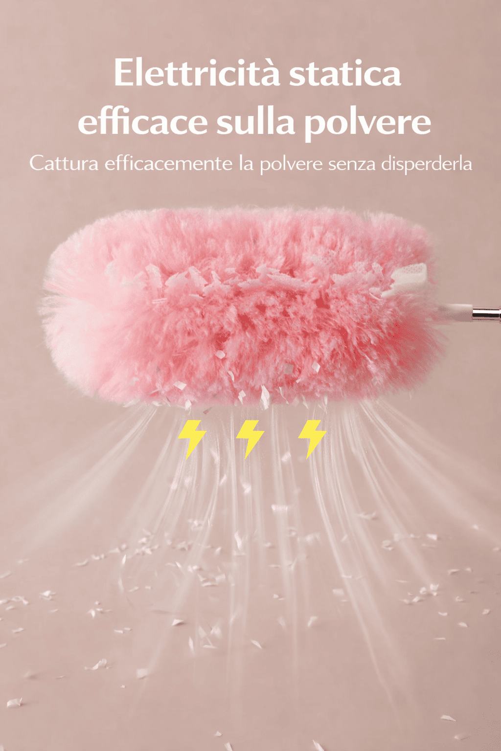 Spolverino ad assorbimento elettrostatico