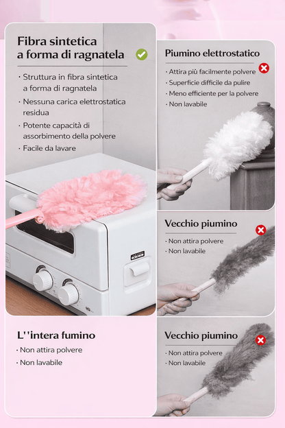 Spolverino ad assorbimento elettrostatico