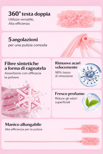 Spolverino ad assorbimento elettrostatico