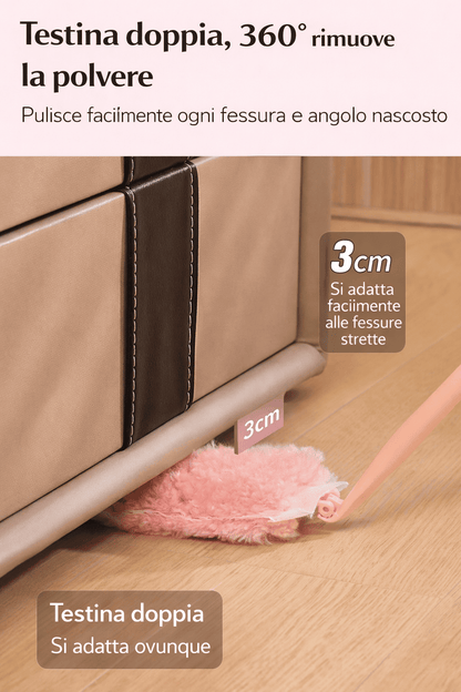 Spolverino ad assorbimento elettrostatico