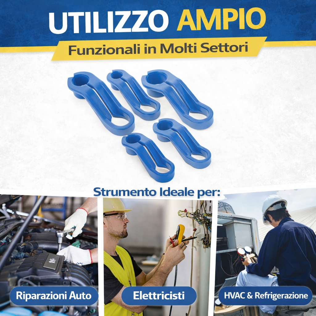 Set Utensili per Scollegamento Linee Olio