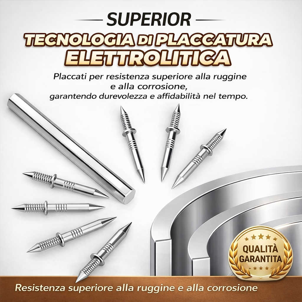 Chiodi a Doppia Testa Senza Segni