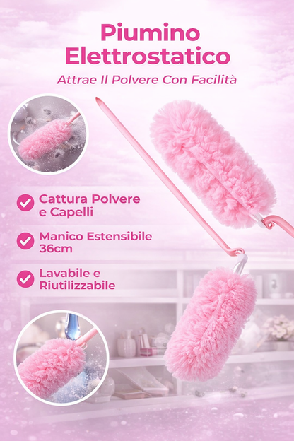 Spazzola antipolvere elettrostatica