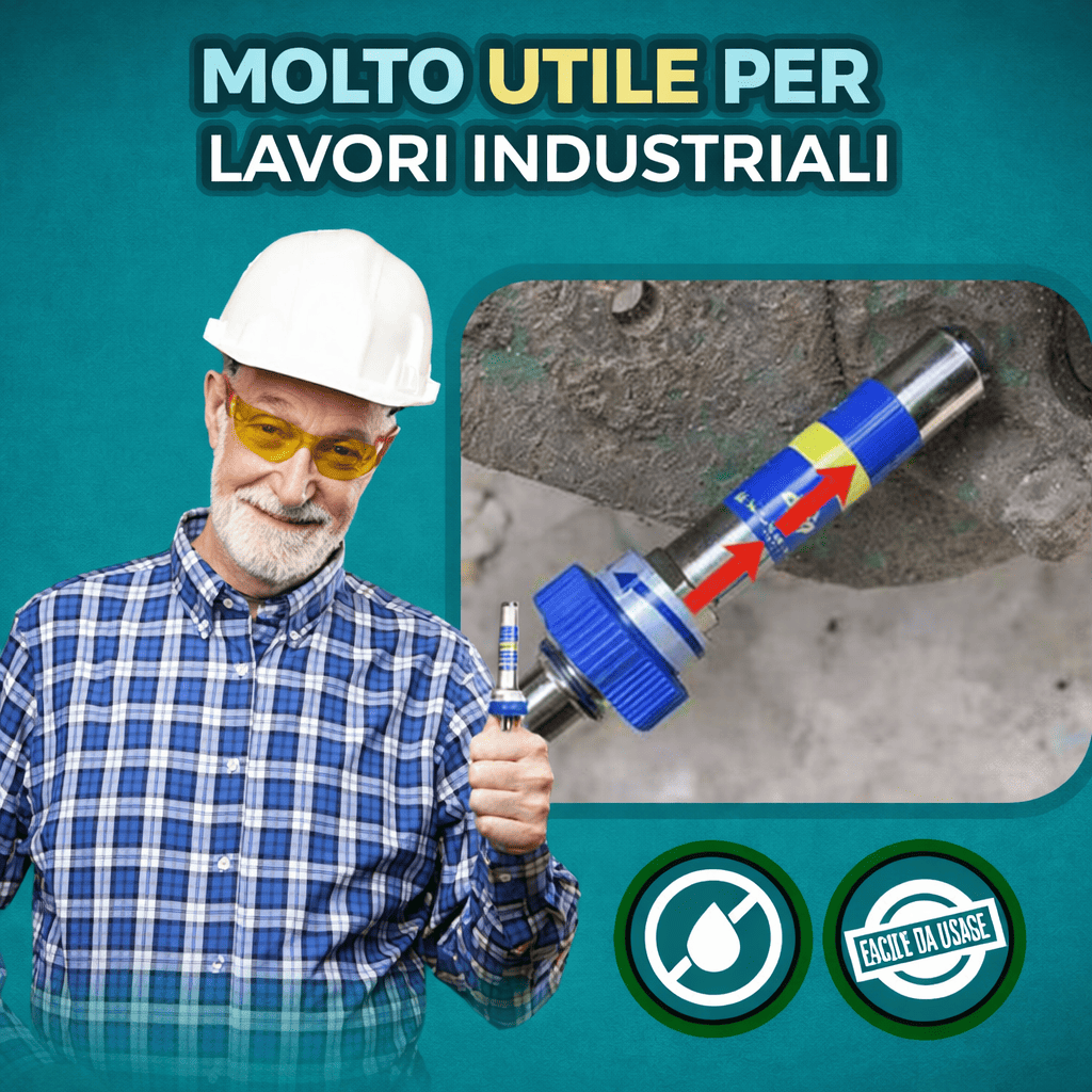 Punta per Grasso con Bloccaggio