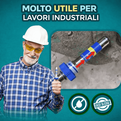 Punta per Grasso con Bloccaggio