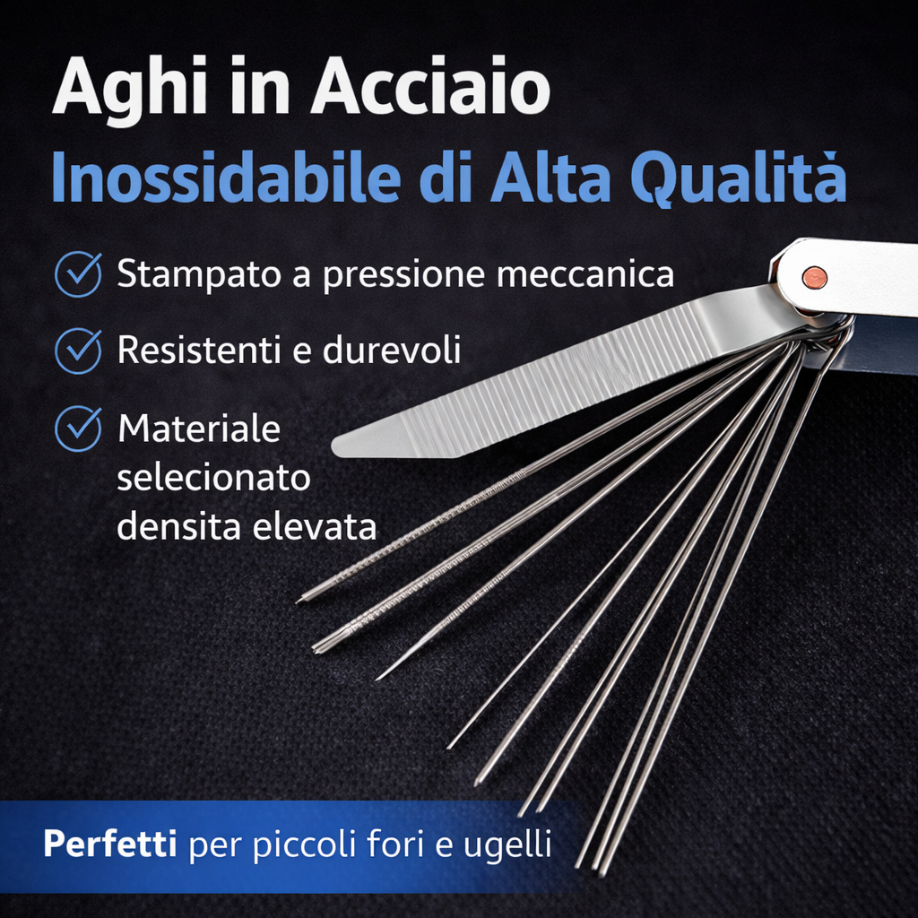 Set di Aghi per la Pulizia dei Microfori