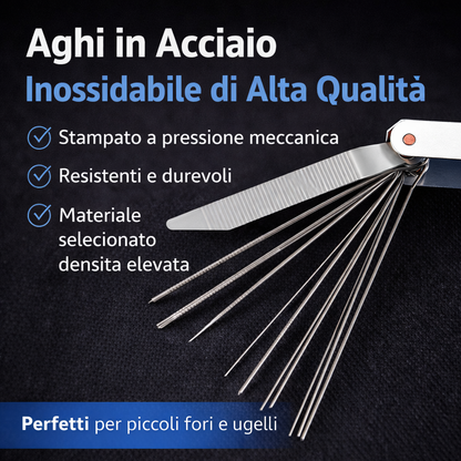 Set di Aghi per la Pulizia dei Microfori