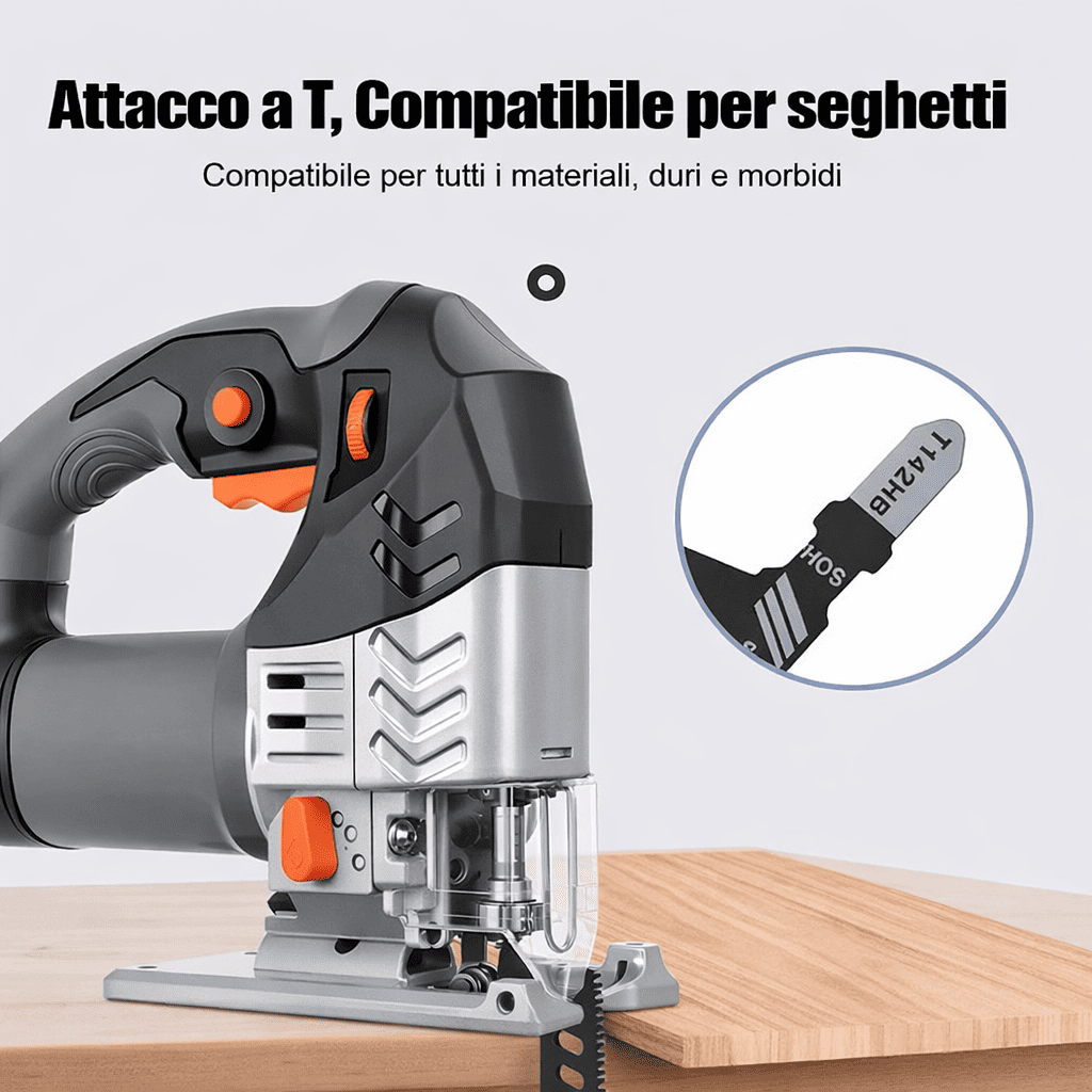 Lama per Seghetto Alternativo a Taglio Piatto