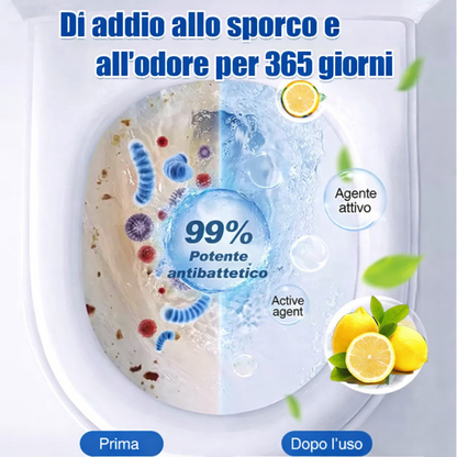 Pastiglie Effervescenti per la Pulizia del WC 🚽✨