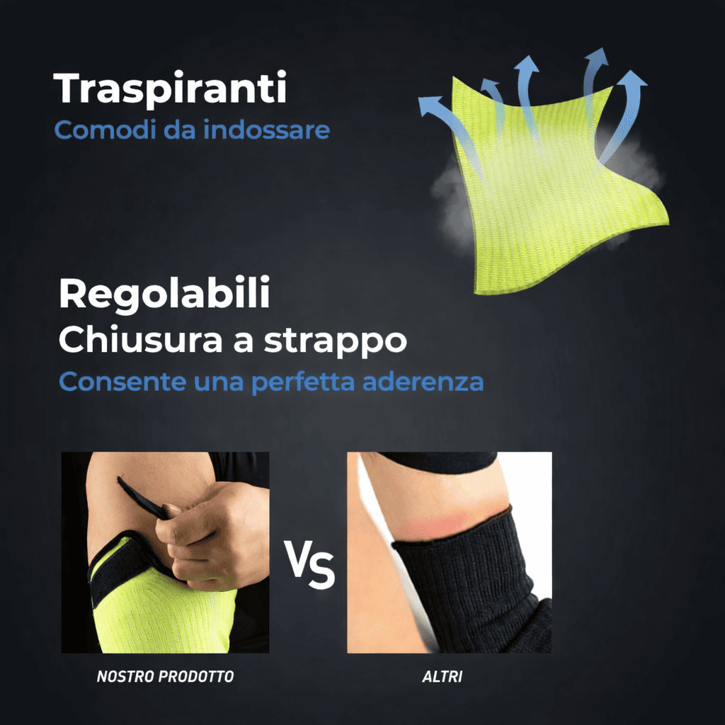 Manicotti antitaglio per un lavoro sicuro