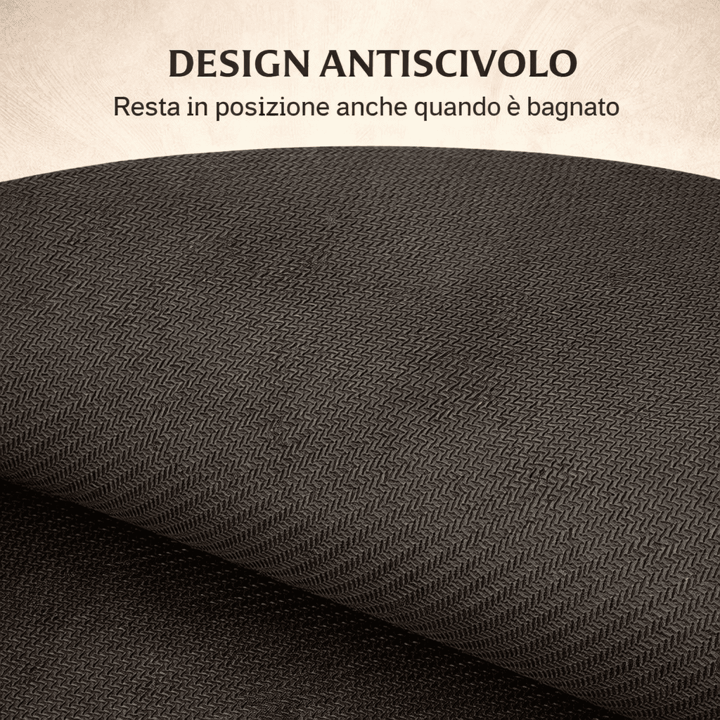 Tappetino da Pavimento con Pavone Effetto 3D