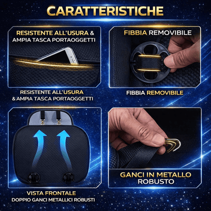 Coprisedili Auto Traspiranti e Antiscivolo