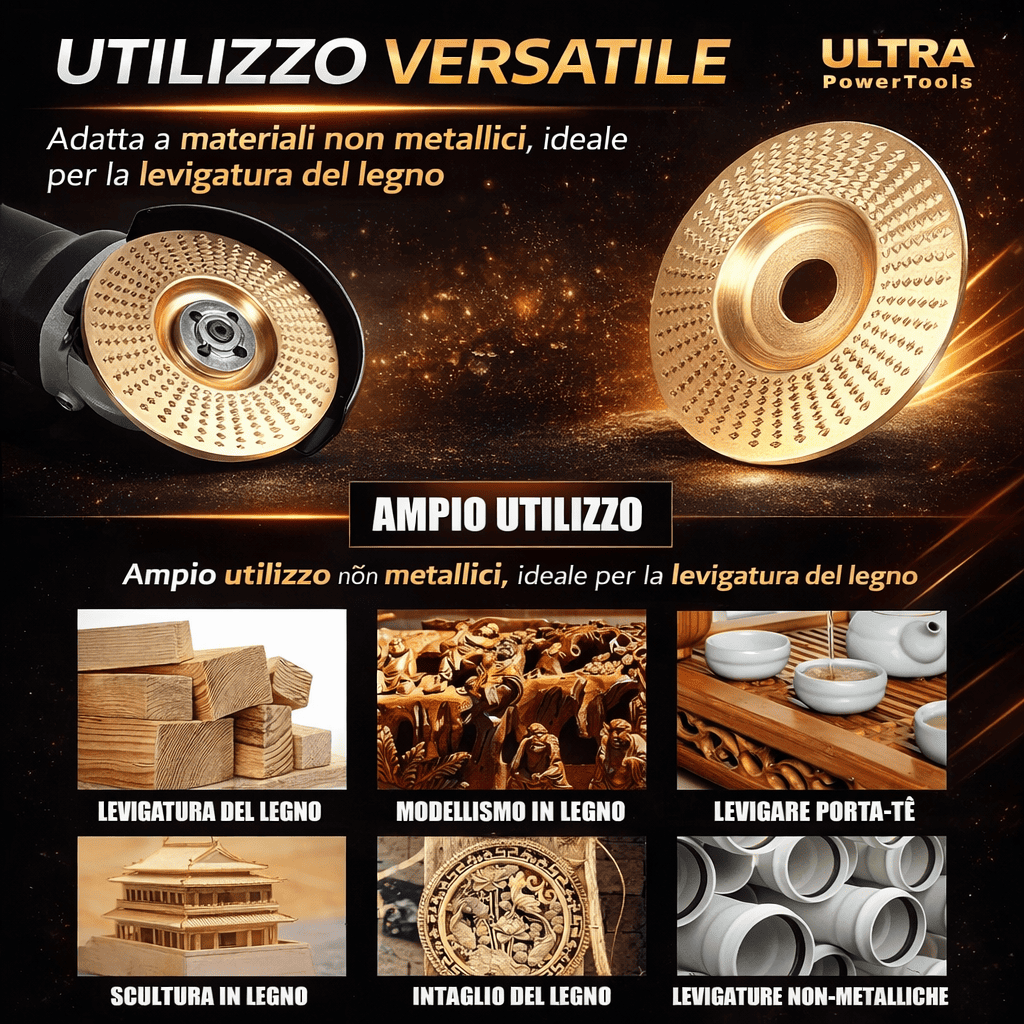 Disco Sagomatore per Smerigliatrice Angolare