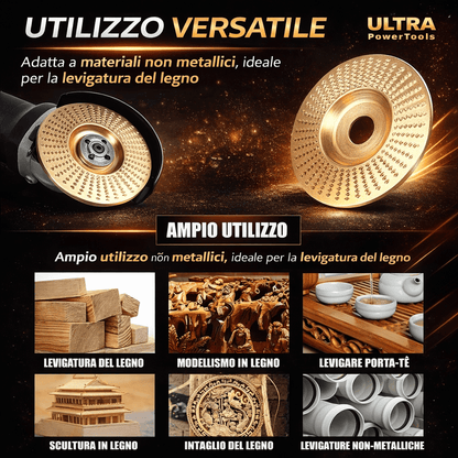 Disco Sagomatore per Smerigliatrice Angolare