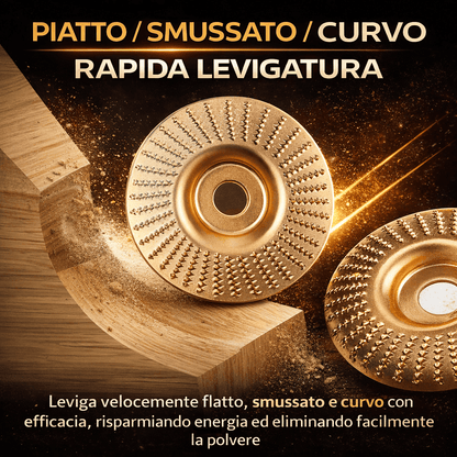 Disco Sagomatore per Smerigliatrice Angolare