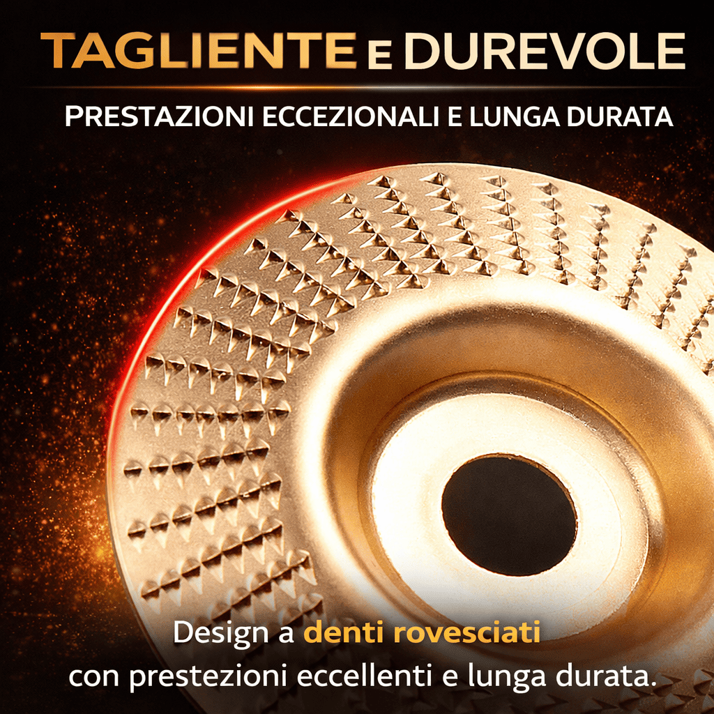 Disco Sagomatore per Smerigliatrice Angolare