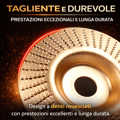 Disco Sagomatore per Smerigliatrice Angolare