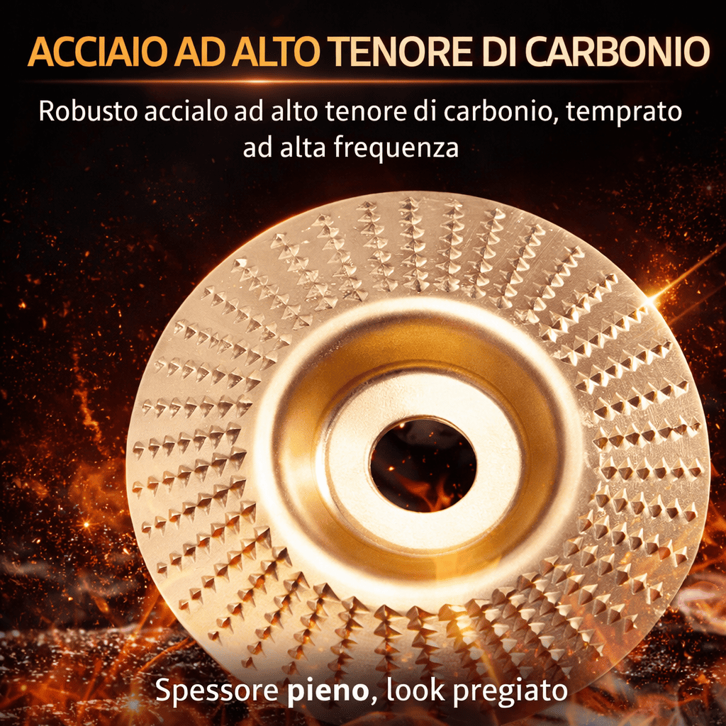 Disco Sagomatore per Smerigliatrice Angolare