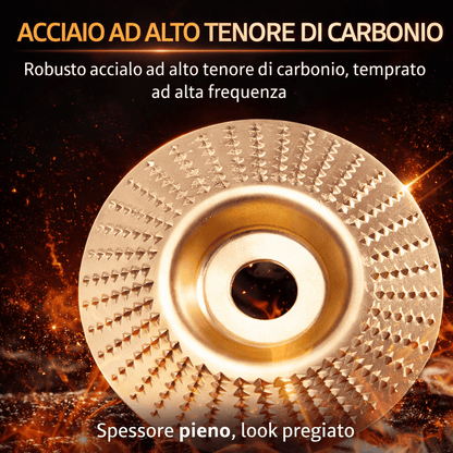 Disco Sagomatore per Smerigliatrice Angolare