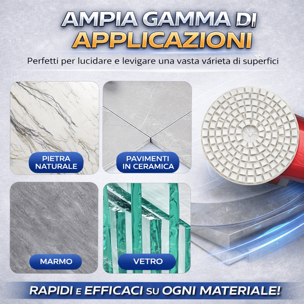 Dischi Abrasivi Diamantati Professionali