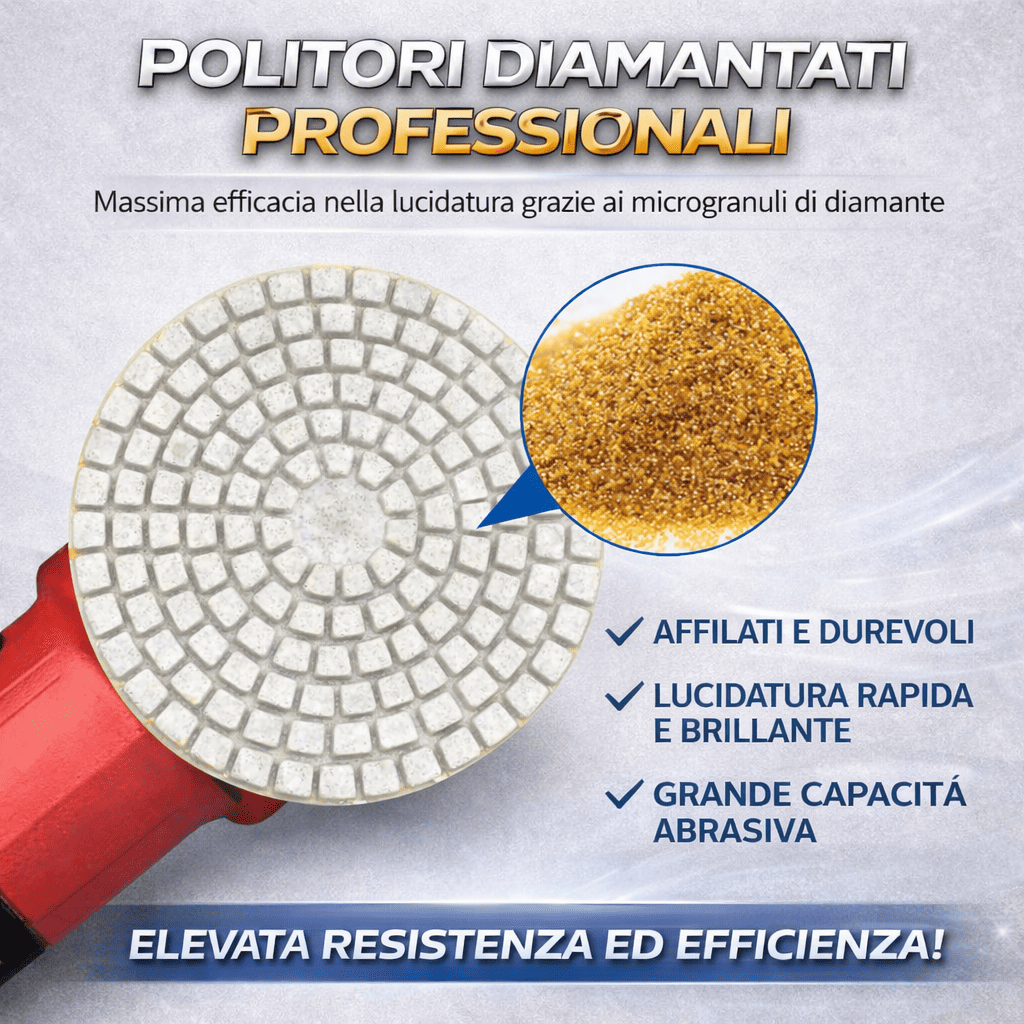 Dischi Abrasivi Diamantati Professionali