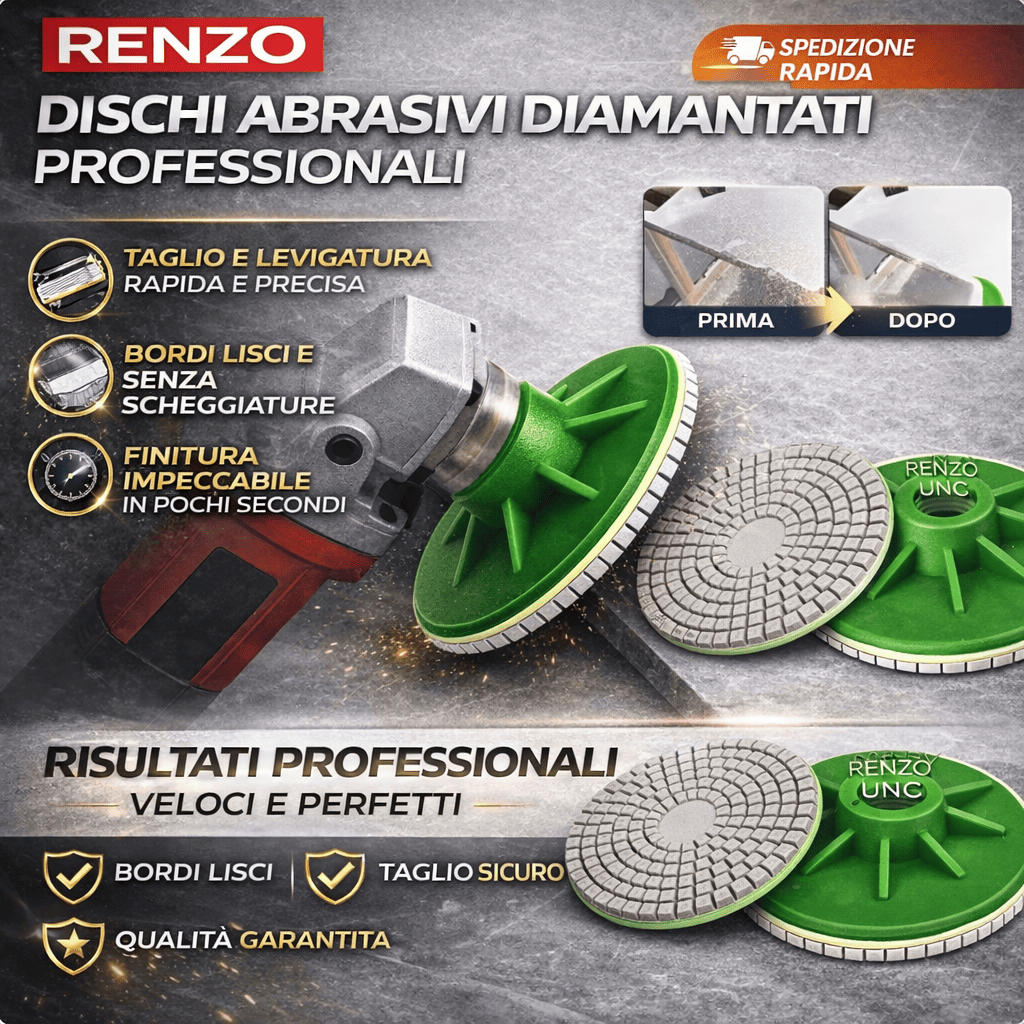 Dischi Abrasivi Diamantati Professionali