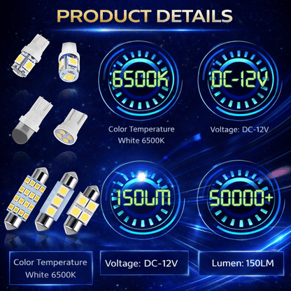 42 Pezzi Luci LED per Interni Auto 🚗✨