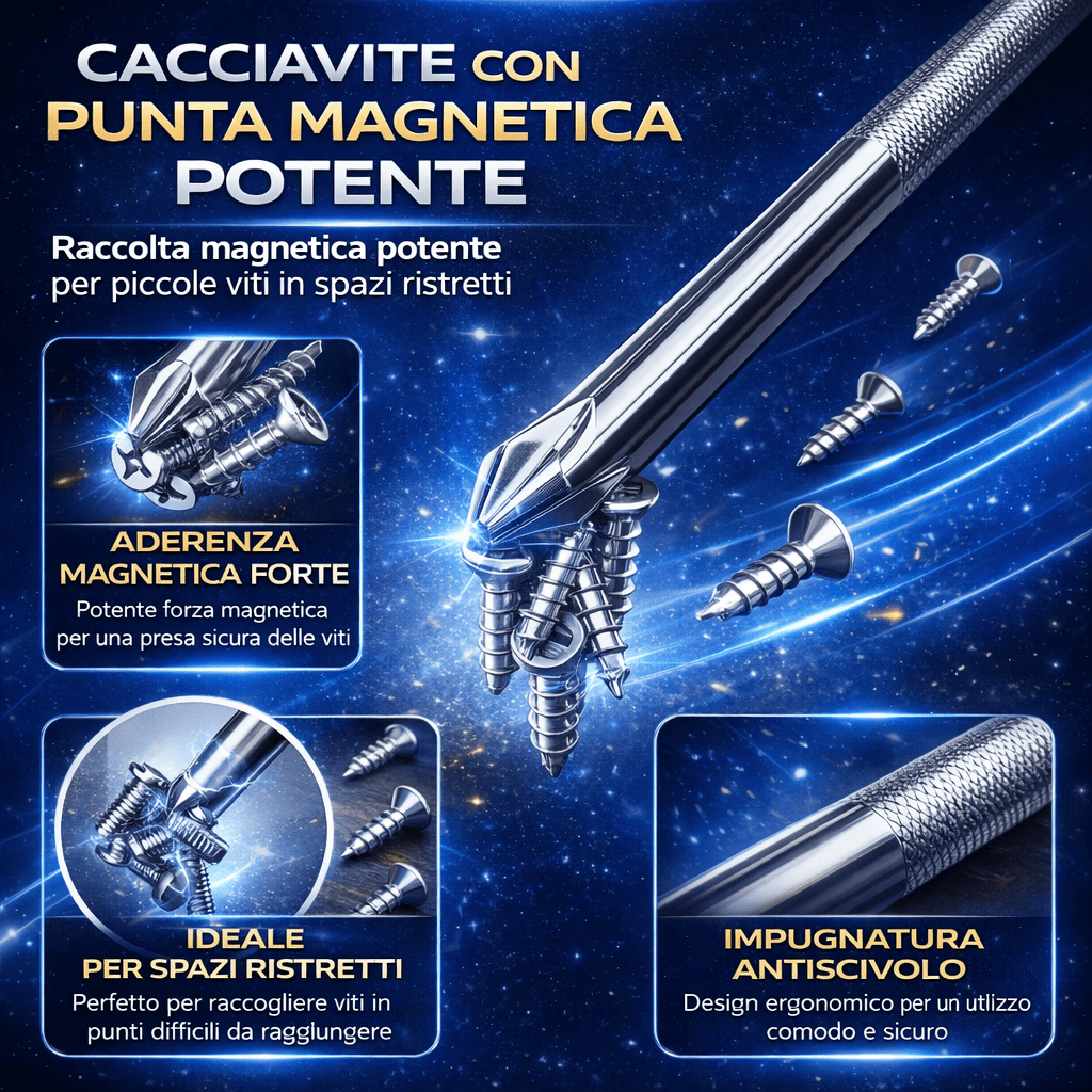 Set di Cacciaviti Curvi 🔧
