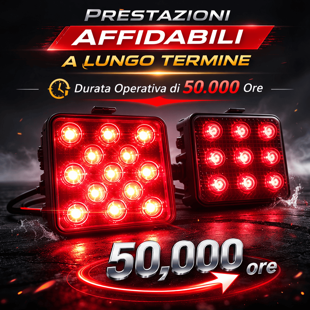 Luce Freno LED Universale 12V per Rimorchio