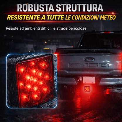 Luce Freno LED Universale 12V per Rimorchio