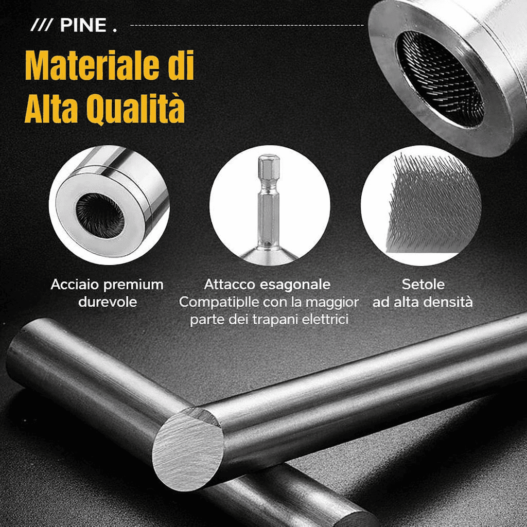 Pulitore per Tubi in Rame in Metallo 🔧