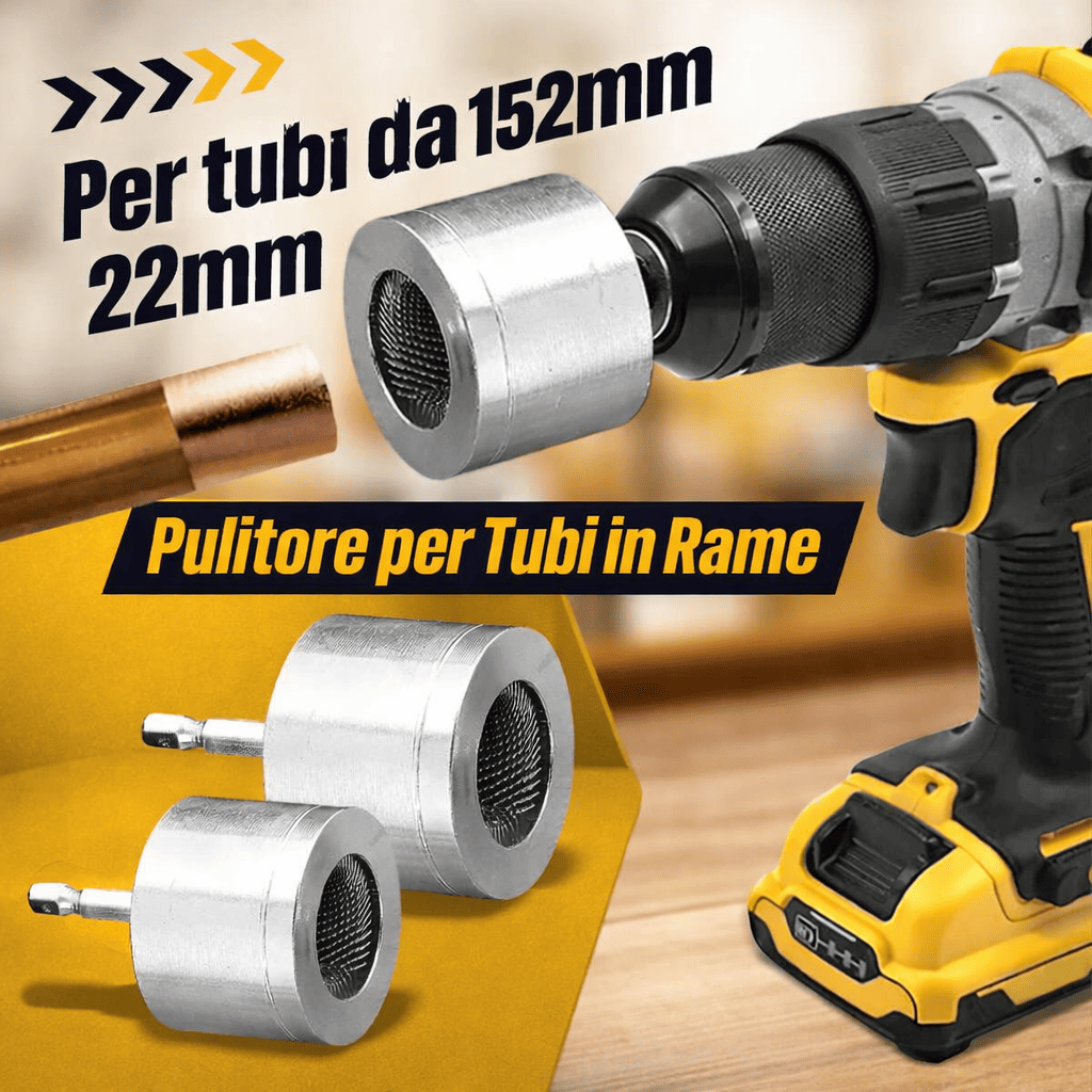 Pulitore per Tubi in Rame in Metallo 🔧