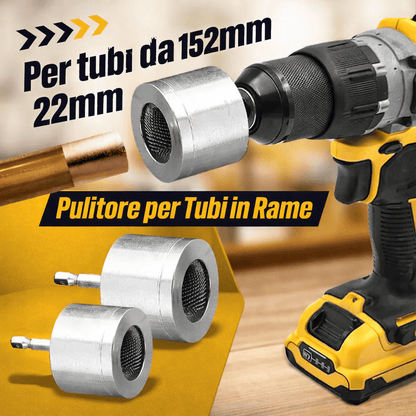 Pulitore per Tubi in Rame in Metallo 🔧