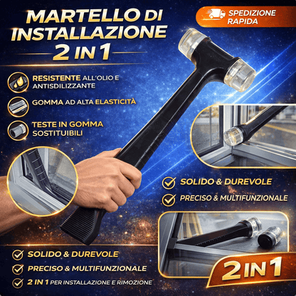 Martello di Installazione 2 in 1 🔨