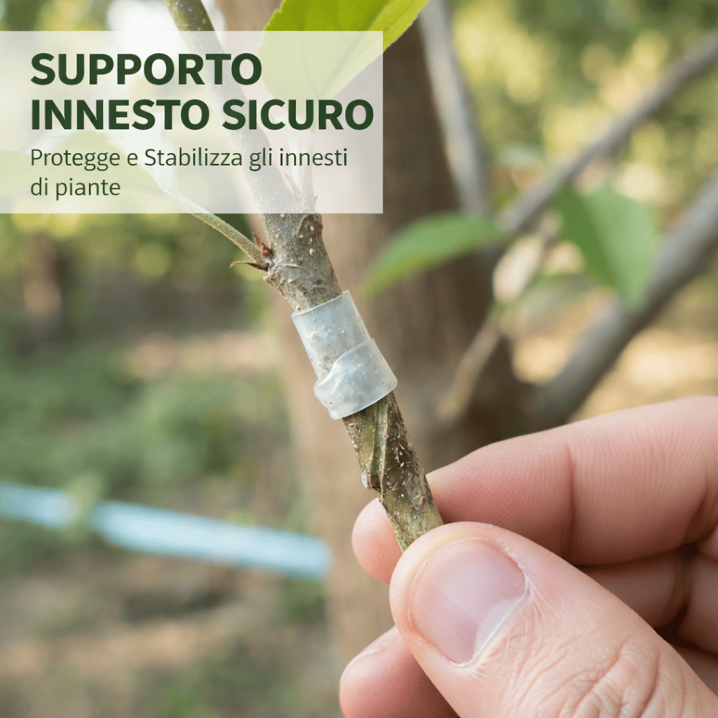 150 Pezzi di Manicotti in Silicone per Innesto 🌱