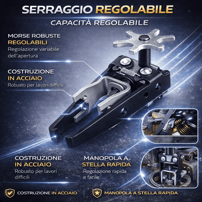 Compressore per molle delle valvole in testa