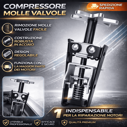 Compressore per molle delle valvole in testa