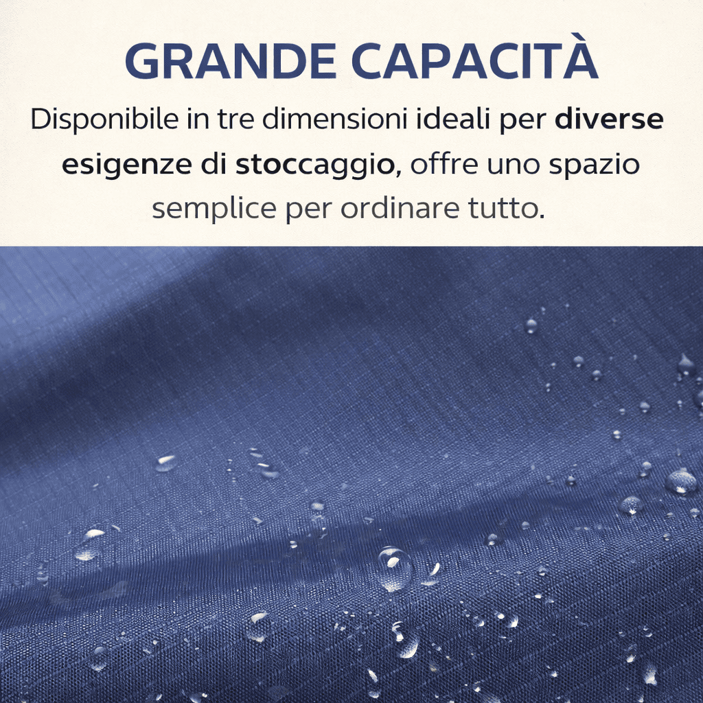 Borsa portaoggetti di grande capacità
