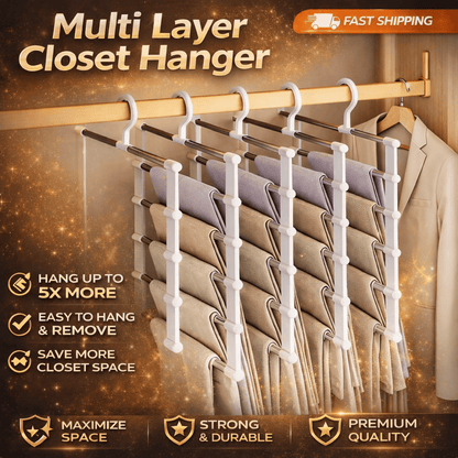 Appendiabiti Multistrato per Armadio